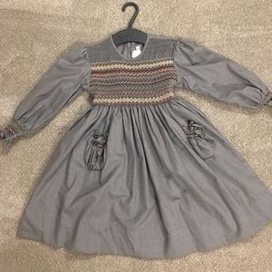 Bu and the duck smocked dress